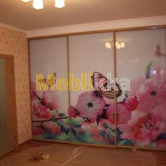 шкаф-купе, детская, рисунок на шкафу для детей,www.meblikka.com.ua