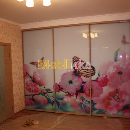 шкаф-купе, детская, рисунок на шкафу для детей,www.meblikka.com.ua
