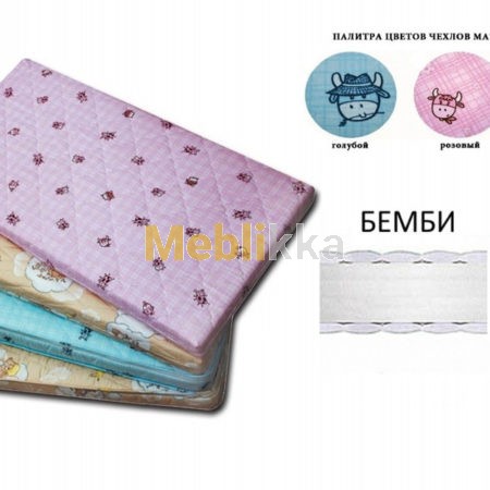 Купить детский ортопедический матрас от производителя.    Детский ортопедический матрас Бемби / Bemby